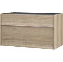 Meuble sous-vasque Baden Haus Space largeur 90 cm chêne Bruges