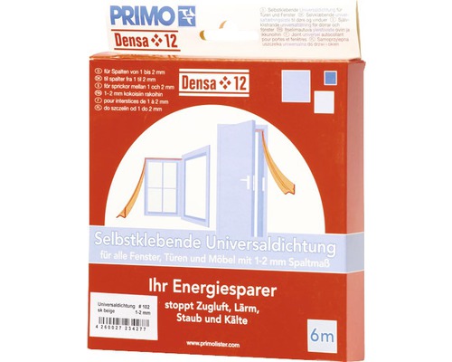 Primo Densa 12 Universaldichtung für Fenster, Türen und Möbel