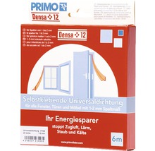 Primo Densa 12 selbstklebende Universaldichtung für Fenster, Türen und Möbel