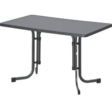 Rechteckiger Klapptisch mit Metallgestell