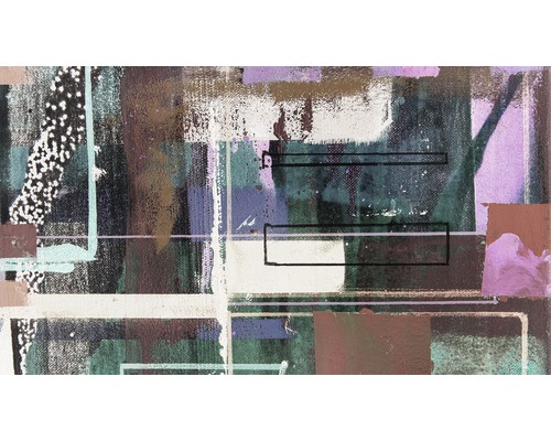 Papier peint panoramique intissé PRH-0712 Liquids Dripping 5 pces 500 x 280 cm Peinture abstraite avec des formes géométriques