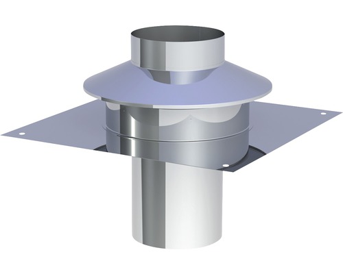 Jeremias EW-FU Kopfabdeckung mit Ringspalt u. Wetterkragen Ø150mm