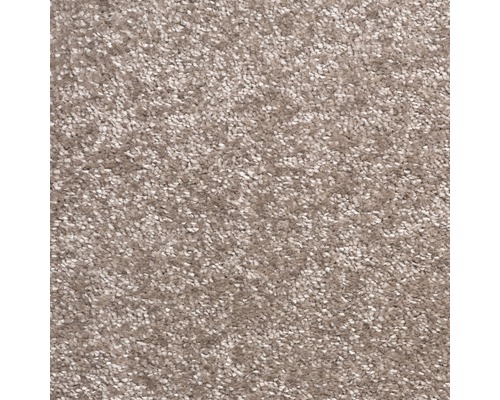 Moquette velours frisé Rhea taupe largeur 400 cm (au mètre)