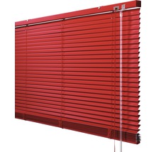 SOLUNA DIM-OUT Alu-Jalousie 130x 170 cm rot, mit 20% mehr Lamellen zur besseren Verdunkelung
