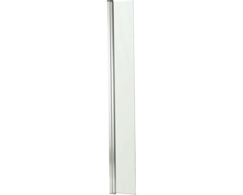 Paroi latérale orientable pour douches à l'italienne basano Modena 30 cm couleur du profilé chrome vitre transparente