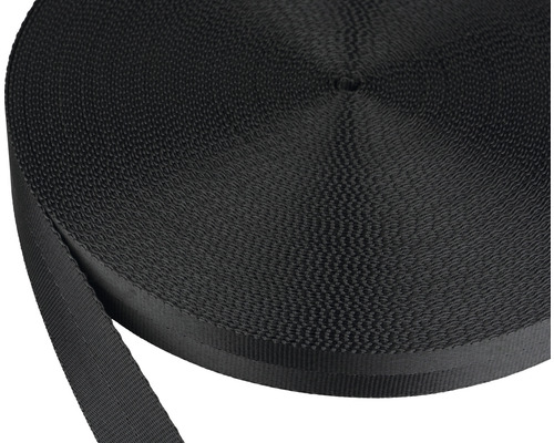 Aufgerollter Gurt aus Textil