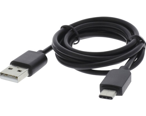 Câble USB-C vers USB-Micro B 100cm, Noir