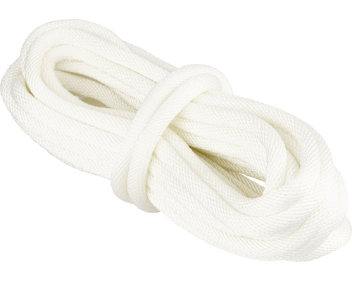 Corde Paraloc Mamutec polyester blanc Ø 10 mm, 10 m