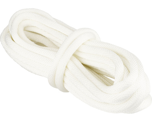 Seil Paraloc Mamutec Polyester weiß Ø 10 mm, 10 m Weisses Polypropylenseil im Bund