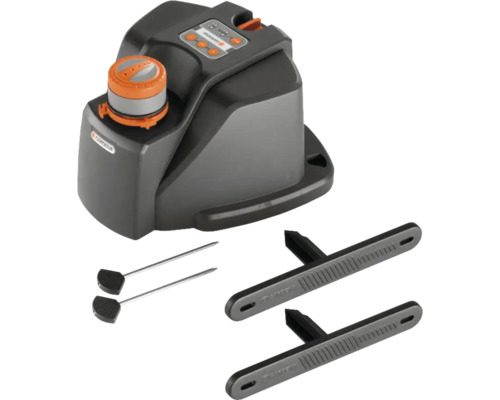 Gardena Bewässerungssteuerung mit Feuchtigkeitssensor und Erdspießen