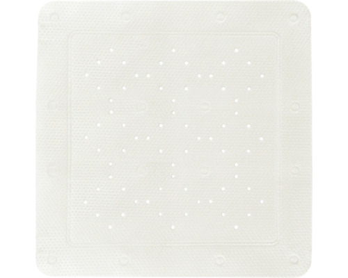 Tapis antidérapant pour douche Kleine Wolke Calypso 55 x 55 cm blanc