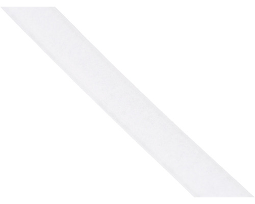 Klettband Schlaufenseite Mamutec weiß, selbstklebend Meterware