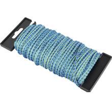 Corde Paraloc Mamutec polyester bleu/jaune/noir Ø 4 mm, 20 m