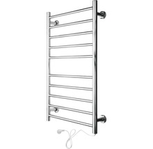 Elektrischer Handtuchwärmer aus Metall zur Wandmontage