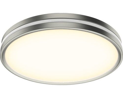 Runde Deckenleuchte aus Metall mit integrierter Lichtquelle