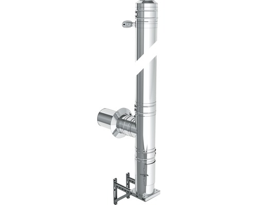 Jeremias DW-FU Set Typ 150 ca. 5 m 180 mm mit Dämmung 32,5 mm Wandmontage-0