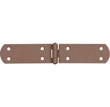 Charnière plate en métal avec trous de fixation