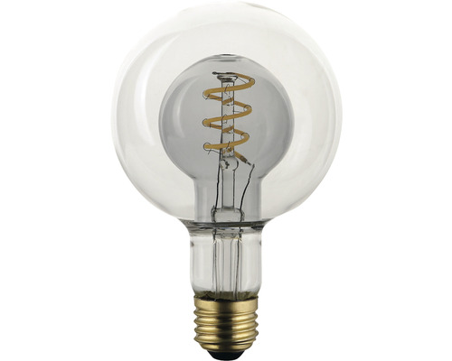 Ampoule globe LED FLAIR G95 E27/4W(26W) 270 lm 2700 K blanc chaud transparent