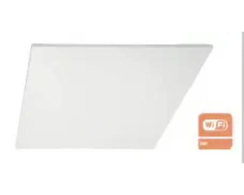 Chauffage infrarouge blanc avec symbole wifi