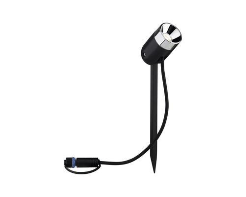Projecteur de jardin avec piquet de terre et câble