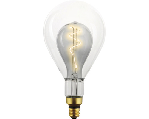 Ampoule LED FLAIR PS150 E27/4W(27W) 280 lm 2700 K blanc chaud transparente