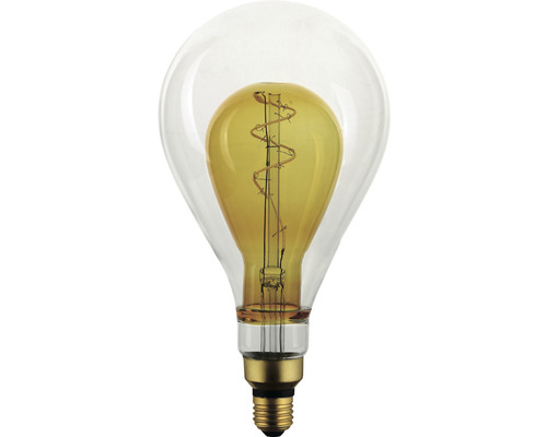 Ampoule LED FLAIR PS150 E27/4W(30W) 330 lm 2700 K blanc chaud transparente/or