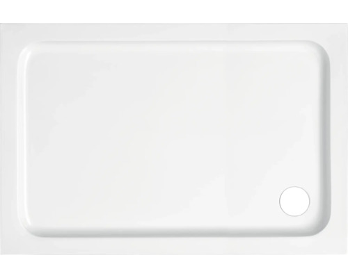 Receveur de douche OTTOFOND Imola 80 x 90 x 6 cm blanc brillant lisse 862201