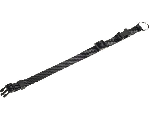 Sangle de bagage noire avec boucle métallique