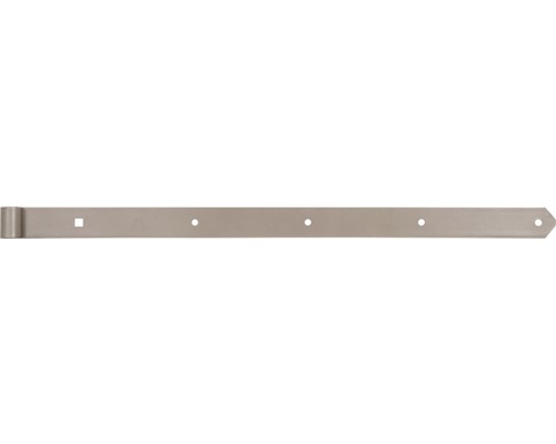 Paumelle de volet Duravis forme droite 800 mm Ø 16 mm beige perle