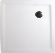 Kit complet receveur de douche SCHULTE Extra-flach 90 x 90 x 4 cm blanc alpin brillant D212090 04-thumb-0