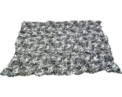 Tarnnetz Sonnensegel 105 g/m² Winter silber-weiß 200x300 cm