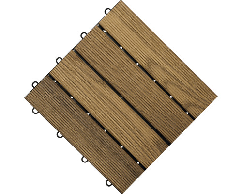 Holzfliese für den Außenbereich