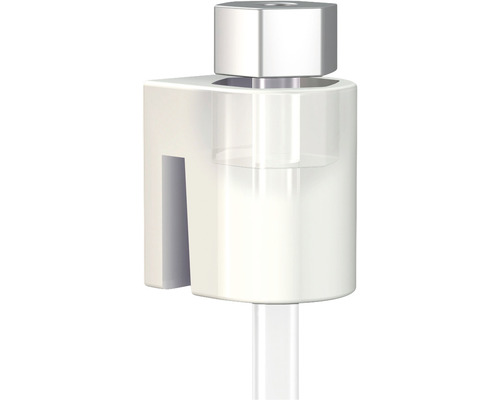 Glashalterung für Duschkabinen