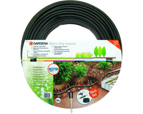 Tuyau pour arrosage goutte-à-goutte 13 mm GARDENA - Jardinerie du