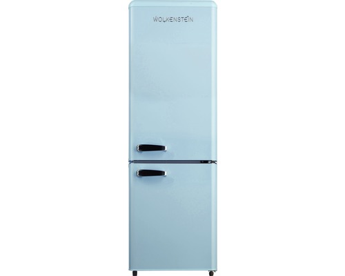 Réfrigérateur-congélateur Wolkenstein KG250.4RT LB lxhxp 54.5 x 177.5 x 62.6 cm compartiment de réfrigération 180 l compartiment de congélation 69 l