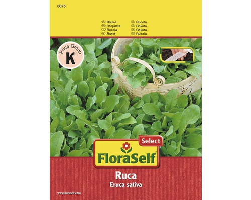 Roquette 'Ruca' FloraSelf Select semences non-hybrides semences de salade