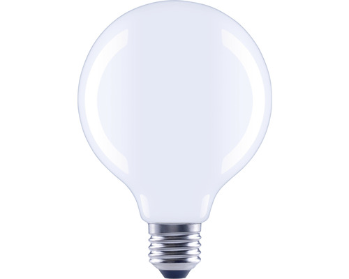 Ampoule globe LED FLAIR à intensité lumineuse variable G95 E27/7W(60W) 806 lm 6500 K blanc lumière du jour mat