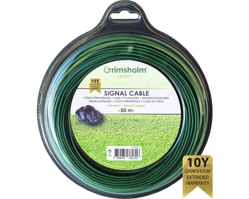 Câble de délimitation Premium, (noyau en cuivre) 50 m Grimsholm câble périphérique bobine de 50 mètres