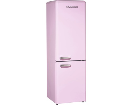 Freistehender Kühlschrank mit Gefrierfach im Retrodesign