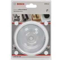 Scie cloche Bosch Progressor pour bois et métal, diamètre 89 millimètres