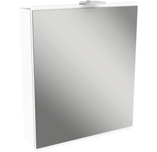 Spiegelschrank FACKELMANN Lima 60 x 15,5 x 73 cm weiß 1-türig LED IP 20