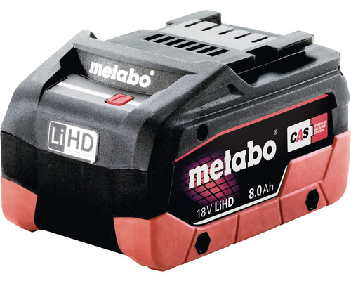 Batterie de rechange Metabo LiHD 18 V (8 Ah)