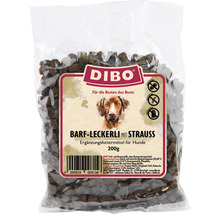 Hundesnack DIBO® BARF Leckerli mit Strauß 200 g-thumb-0