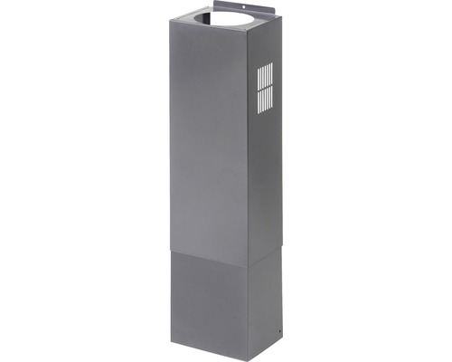 Foyer télescopique Amica TK 17028 S Housse grise pour barbecue de table de jardin
