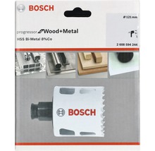 Bosch Progressor Lochsäge für Holz und Metall, Durchmesser 121 Millimeter