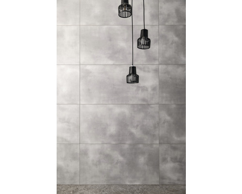 Lambris en PVC GX Wall+ Grey Cement 5x450x900 mm-0