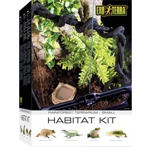 Ensemble terrarium Exo Terra Habitat de la Forêt tropicale Kit S