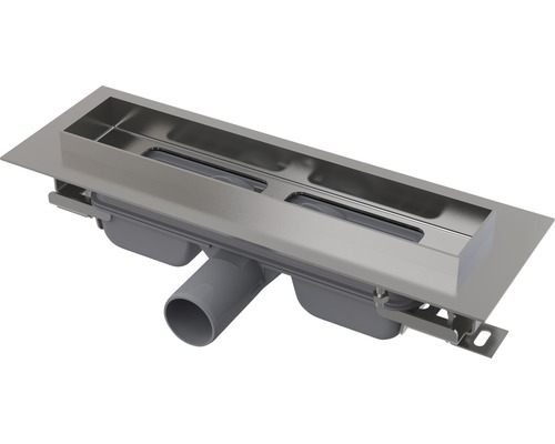 Caniveau APZ106 300 mm profondeur 65 mm acier inoxydable Caniveau de douche en acier inoxydable