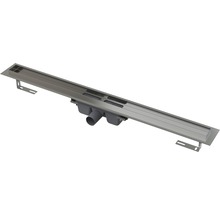 Caniveau APZ6 1050 mm profondeur 95 mm pour une douche de min. 110 cm de largeur acier inoxydable