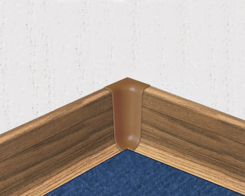 Sockelleisten Ecke aus Kunststoff